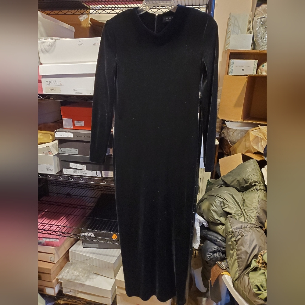 Sz S Yeohlee New York velvety dress